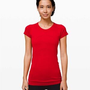 red lululemon swiftly tech